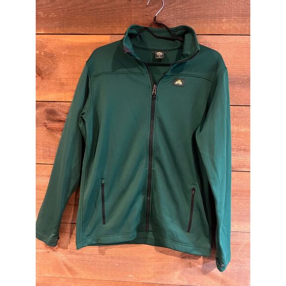 EMS Green Fleece Zip-Up Mens Size‎ Small - Picture 1 of 7